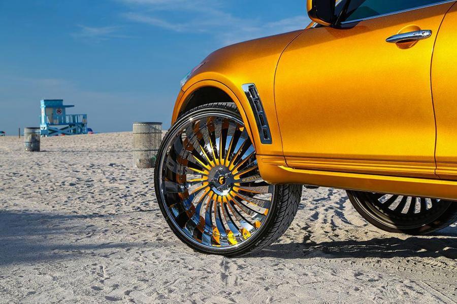 Infiniti FX by Forgiato Wheels 2015 года  (фото 6 из 8)